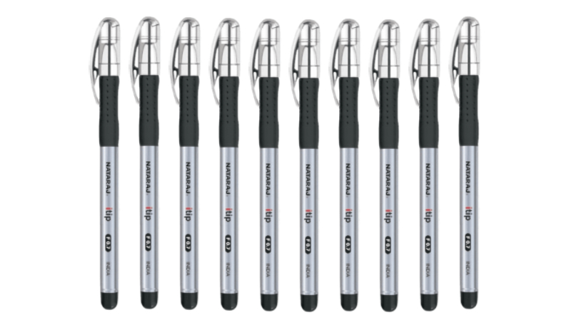 Nataraj Ballpoint Fine Pen iTip 0.7mm 10pcs Black P03057