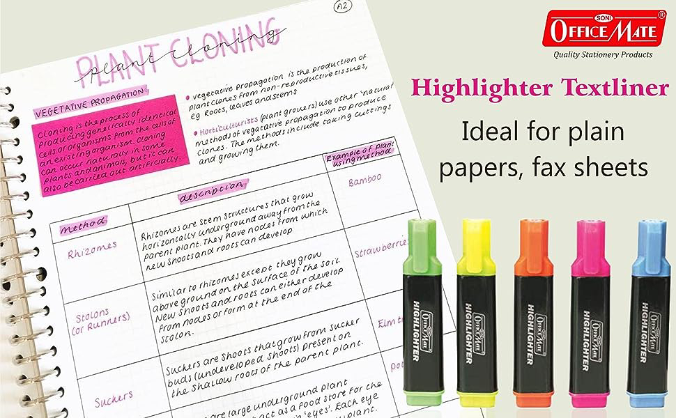 Academy Office Mate Highlighter Orange P06384