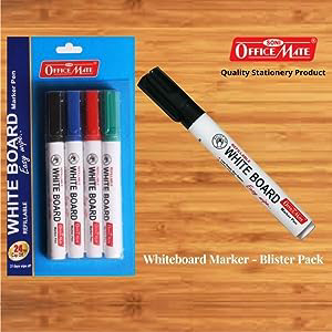 Office Mate White Board Marker Black P06381