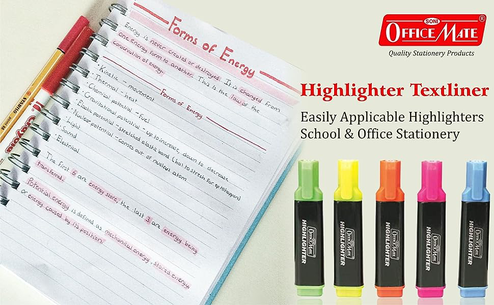 Academy Office Mate Highlighter Orange P06384