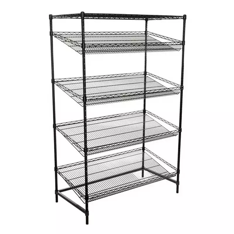 Buy Commercial Food Selling Wire Rack 5 Tier Black NidaDanish Tanzania   Wire Rack 1.webp