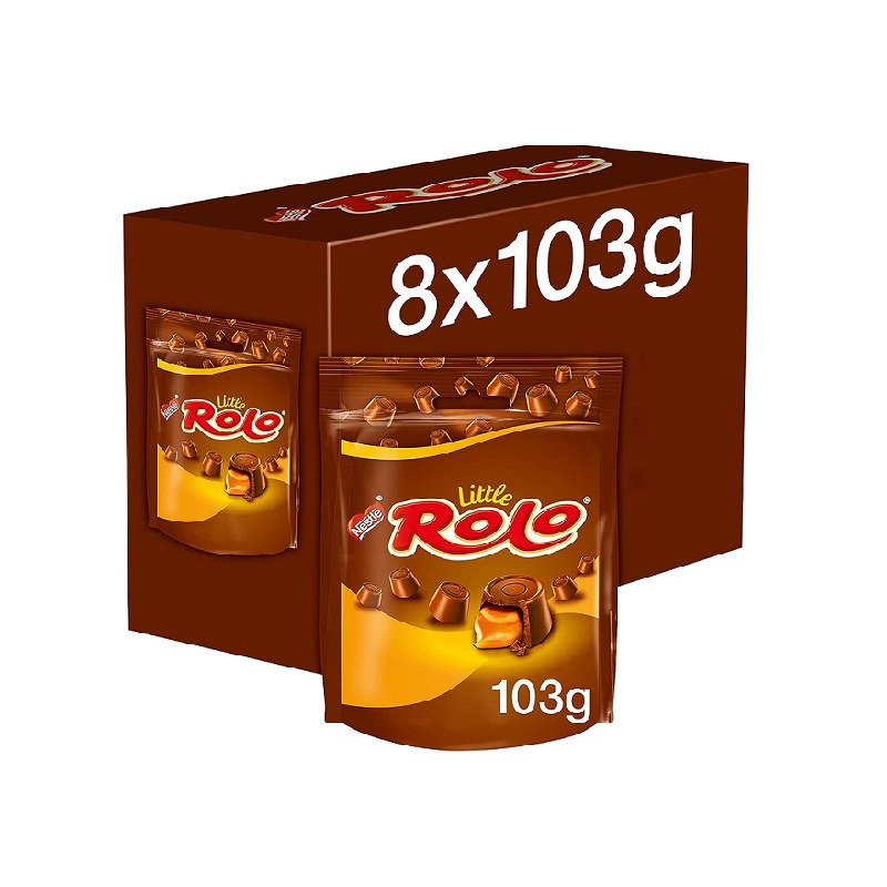 Buy Nestle Little Rolo Milk Chocolate Pouch 103g | NidaDanish Tanzania