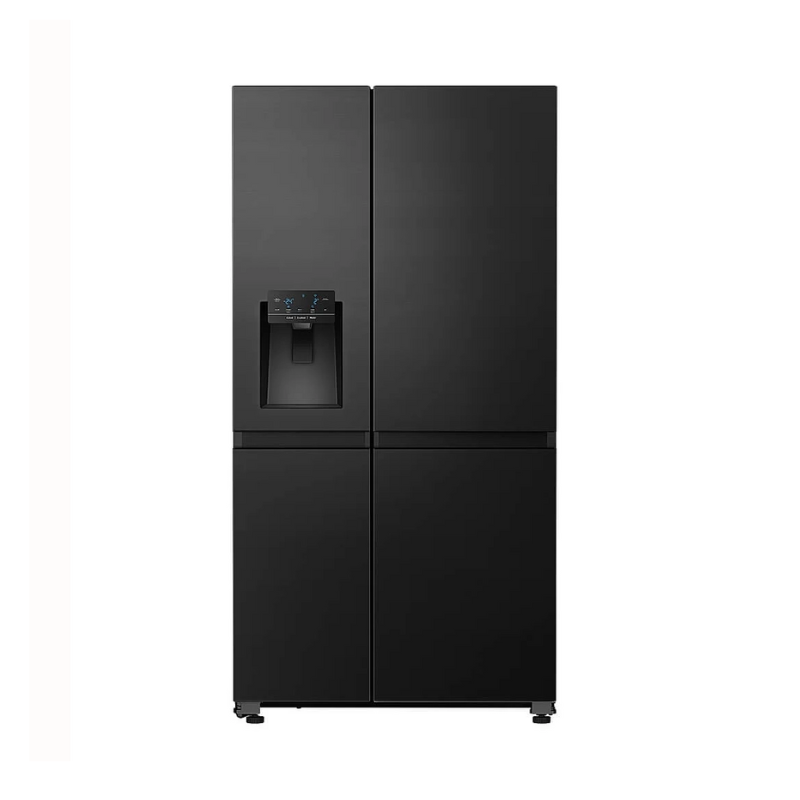 Buy Hisense Side By Side Fridge 601L Black Stainless Steel | Nidadanish ...